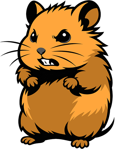 Crazy Hamster logo image. Crazy Hamster logo image.